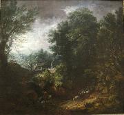 Thomas Gainsborough A Grand Landscape Sweden oil painting artist